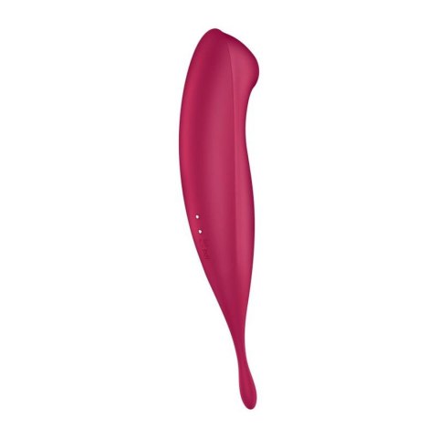 Wibrator,Stymulator-Twirling Pro Connect App dark red-Satisfyer