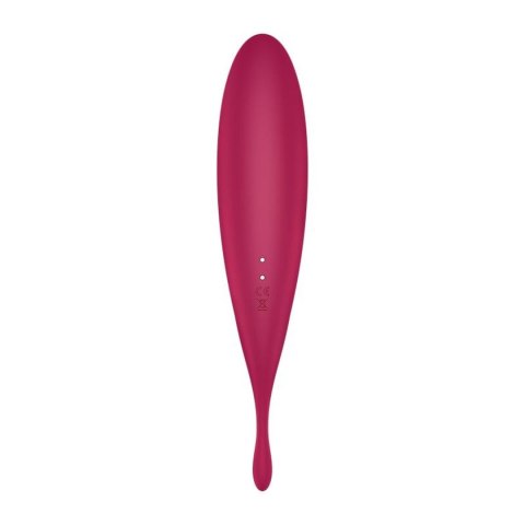 Wibrator,Stymulator-Twirling Pro Connect App dark red-Satisfyer