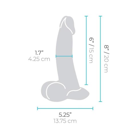 Dildo Realistyczne cieliste 20cm B-Vibe