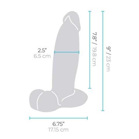 Dildo Realistyczne cieliste 23cm B-Vibe