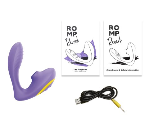 Podwójny stymulator łechtaczki i punktu G Reverb Lilac Romp