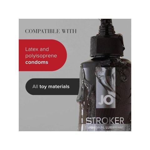 Lubrykant Wodny Do Masturbatorów Rękawów I Akcesoriów Do Stymulacji Penisa Stroke 240ml System JO