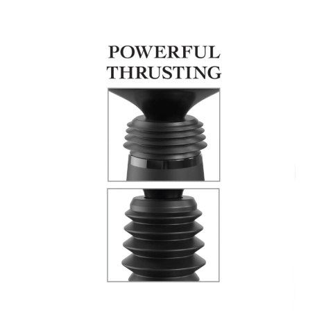 Mechanizm do dildo Body Dock Handheld Thruster Black FFS