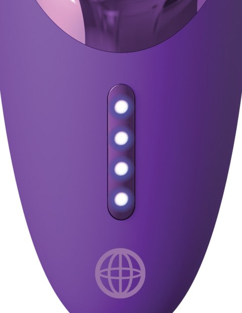 Stymulator łechtaczki Pleasure Sucker Purple Fantasy For Her