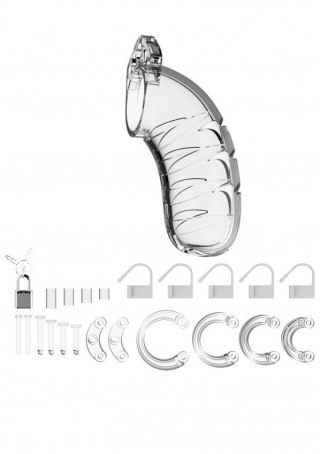 Chastity Model 04 Transparent Pas Cnoty Przeźroczysty Man Cage ManCage