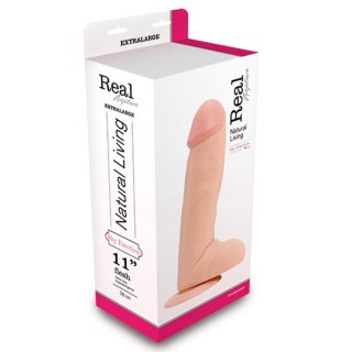 Dildo realistyczne 31.5cm FALLO REALISTICO REAL RAPTURE FLESH MSX Distribution S.r.l.