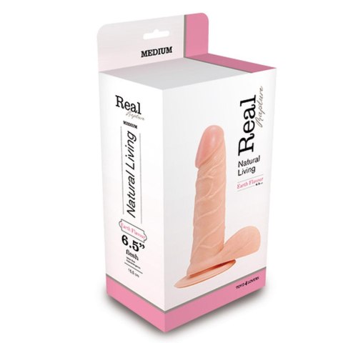 Dildo realistyczne 19cm FALLO REALISTICO REAL RAPTURE FLESH MSX Distribution S.r.l.