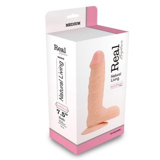 Dildo realistyczne 21.5cm FALLO REALISTICO REAL RAPTURE FLESH MSX Distribution S.r.l.