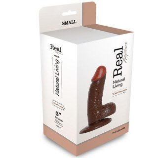 Dildo realistyczne 15cm brązowe REALISTIC DILDO REAL RAPTURE BROWN MSX Distribution S.r.l.
