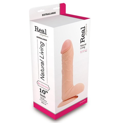 Dildo realistyczne 28.5cm REALISTIC DILDO REAL RAPTURE FLESH MSX Distribution S.r.l.