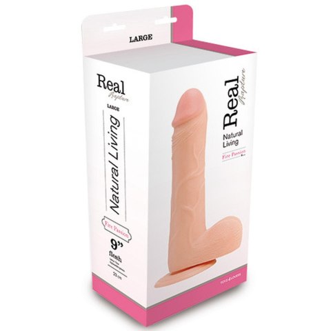 Dildo realistyczne 25.5cm REALISTIC DILDO REAL RAPTURE FLESH MSX Distribution S.r.l.