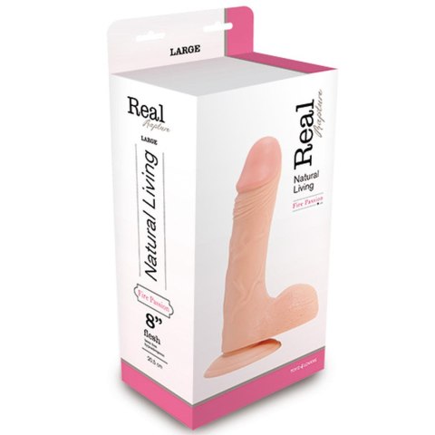 Dildo realistyczne 23cm FALLO REALISTICO REAL RAPTURE FLESH MSX Distribution S.r.l.