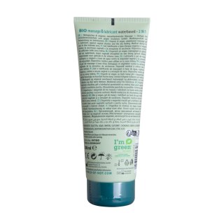 Lubrykant wodny Bio massage & lubricant waterbased 2in1 200ml Hot