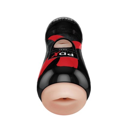 Masturbator Pdx Elite Vibrating Oral Stroker Light Pipedream Pipedream