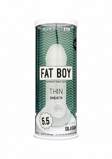 Nakładka Na Penisa Fat Boy Thin Clear Perfect Fit Perfect Fit