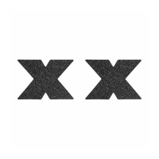 Naklejki na sutki czarne Flash Cross Black Bijoux Indiscrets