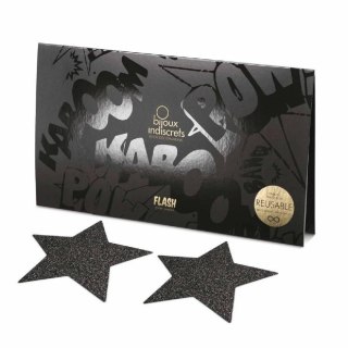Naklejki na sutki czarne Flash Star Black Bijoux Indiscrets