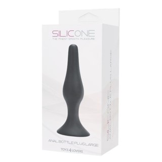 Korek analny stożek duży ANAL BOTTLE PLUG SILICONE LARGE MSX Distribution S.r.l.
