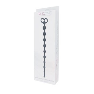 Kulki analne silikonowe 33.6cm czarne MSX Distribution S.r.l.