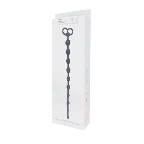 Kulki analne silikonowe 33.6cm czarne MSX Distribution S.r.l.