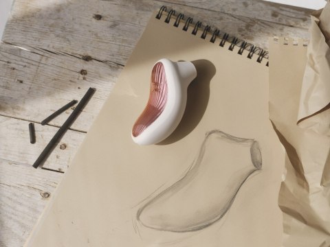 Stymulator łechtaczki sterowany aplikacją Sona 3 Cream LELO Lelo