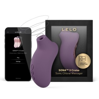 Stymulator łechtaczki sterowany aplikacją Sona 3 Cruise Plum LELO Lelo