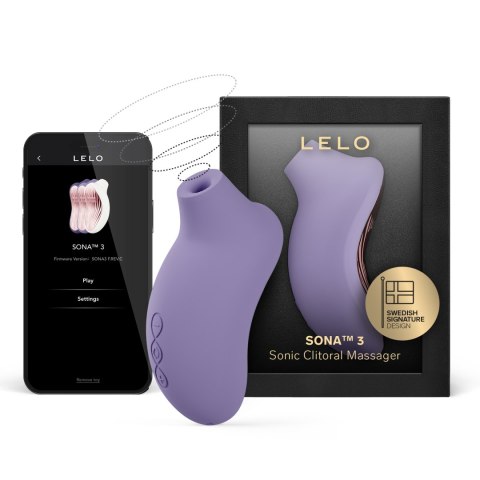 Stymulator łechtaczki sterowany aplikacją Sona 3 Violet Dusk LELO Lelo