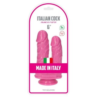 Dildo podwójne różowe 15.5cm Italian Cock MSX Distribution S.r.l.