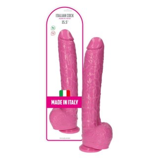 Dildo PCV różowe 40x7cm Italian Cock MSX Distribution S.r.l.