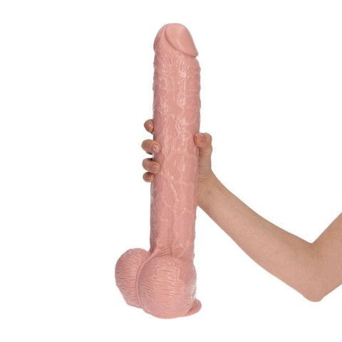 Dildo PVC cieliste 40x7cm Italian Cock MSX Distribution S.r.l.