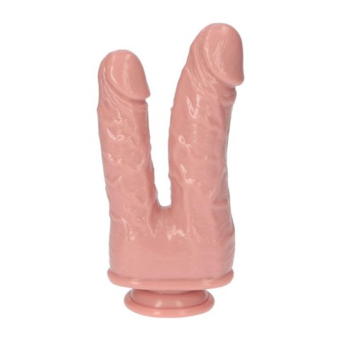 Dildo podwójne beżowe 18.5cm Italian Cock Double Dildo MSX Distribution S.r.l.