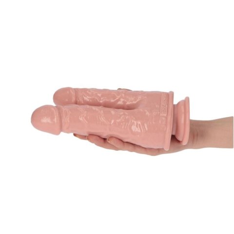 Dildo podwójne beżowe 18.5cm Italian Cock Double Dildo MSX Distribution S.r.l.