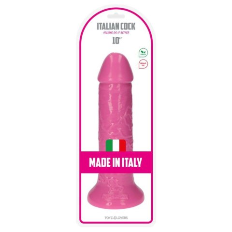 Dildo z przyssawką różowe 25.5cm Sansone Italian Cock MSX Distribution S.r.l.