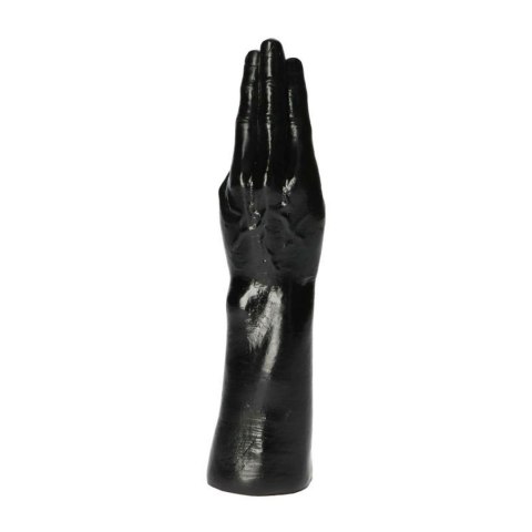 Dildo do fistingu czarne ręka 28cm