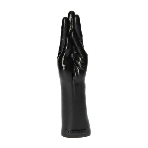 Dildo do fistingu czarne ręka 28cm