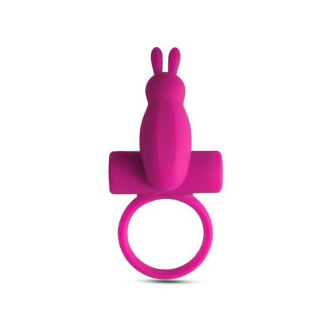 Pierścień Erekcyjny Wibrujący Typu Króliczek, Różowy-Anello fallico vibrante con rabbit Pink