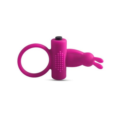 Pierścień Erekcyjny Wibrujący Typu Króliczek, Różowy-Anello fallico vibrante con rabbit Pink