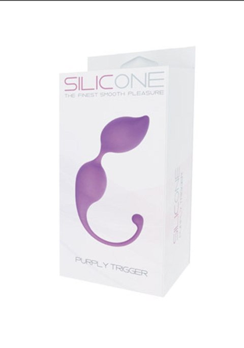 Kulki gejszy fioletowe PALLINE TRIGGER SILICONE