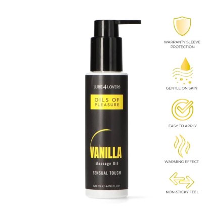 Oils of Pleasure - Vanilla Massage Oil 120 m