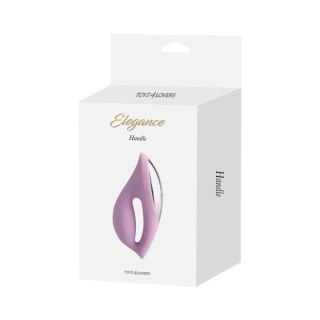 Stymulator Łechtaczki Handle 13 cm Wodoodporny USB Ładowany Różowy - Toyz4Lovers