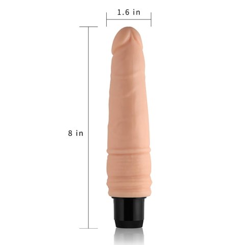 Realistyczny Wibrator Z Cyberskóry Z Płynną Regulacją Cielisty 20 cm-Lovetoy