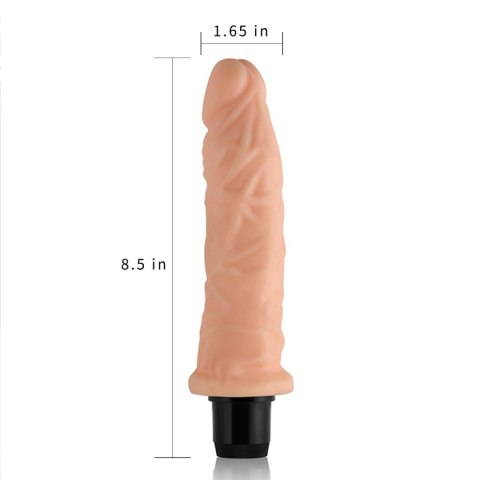 Realistyczny Wibrator Z Cyberskóry Z Płynną Regulacją Cielisty 19 cm-Lovetoy