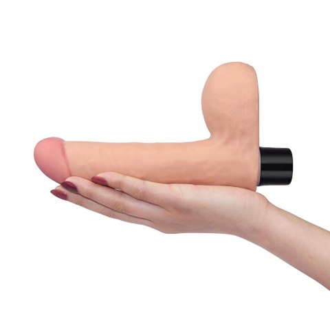 Realistyczny Wibrator Z Zdejmowanym Rękawem Z Cyberskóry Cielisty 20,3 cm – Lovetoy