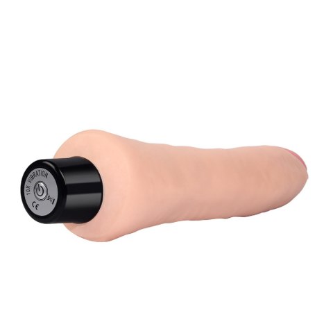 Wibrator Z Zdejmowanym Rękawem Z Cyberskóry Cielisty 22,9 cm – Lovetoy
