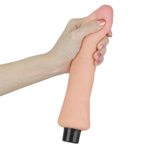 Wibrator Z Zdejmowanym Rękawem Z Cyberskóry Cielisty 22,9 cm – Lovetoy