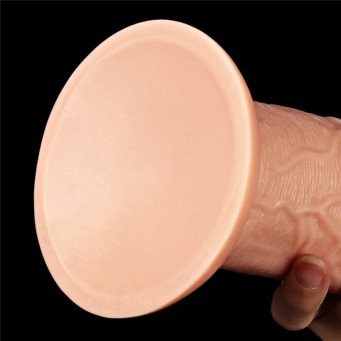 Gigantyczne Realistyczne Dildo Z Przewodowym Pilotem I Przyssawką Cieliste 27,9 cm – Lovetoy
