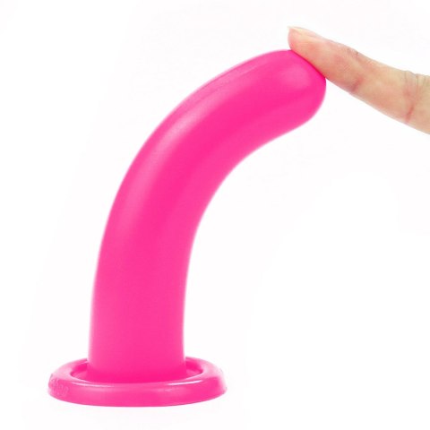 Dildo silikonowe do STRAP-ON różowe 14.5cm HOLY DONG LOVETOY