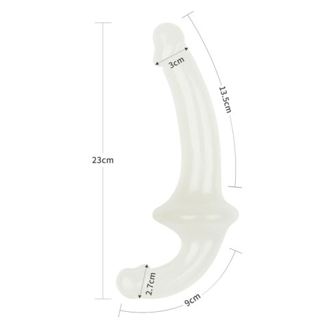 Dildo podwójne świecące w ciemności 23cm Lumino Play Double Dildo LOVETOY