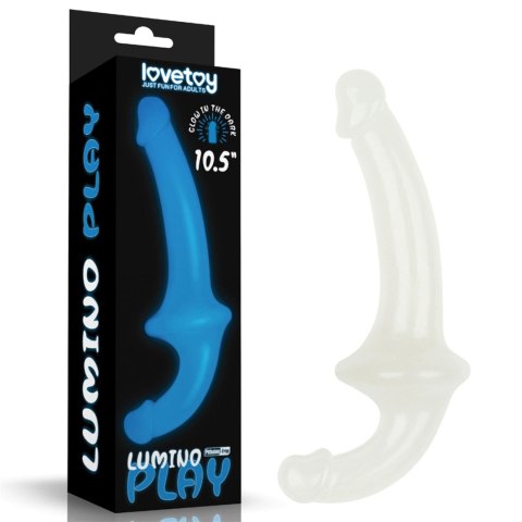 Dildo podwójne świecące w ciemności 23cm Lumino Play Double Dildo LOVETOY