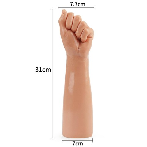 Dildo do fistingu cieliste ręka 30.5cm King Size Realistic Bitch Fist LOVETOY